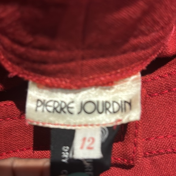Vintage 1980’s style Pierre Jourdin wool trousers Sz 12 - Picture 5 of 17